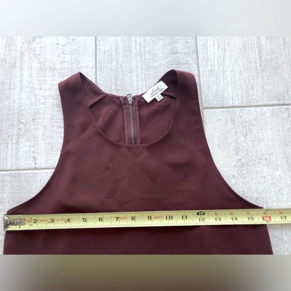 Aritzia A-line Maroon Blouse - Picture 9 of 12